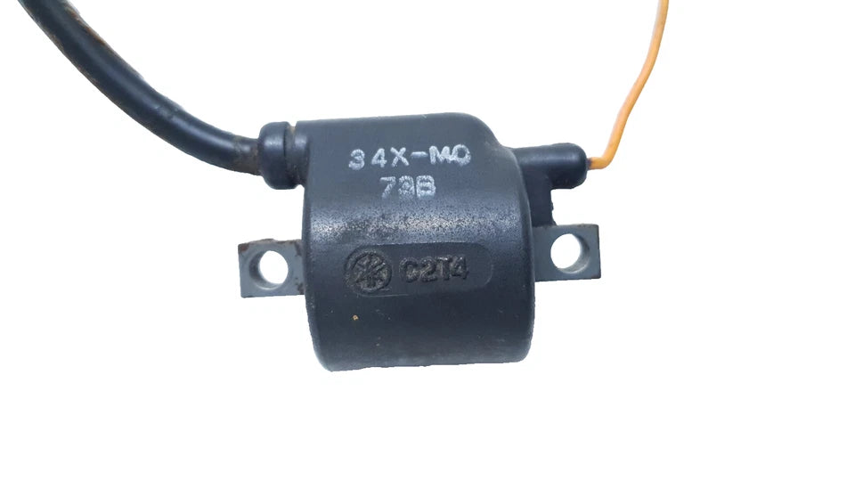 Bobine d'allumage Yamaha DT125LC 1987 n°21 Réf : 34X-82310-M0-00