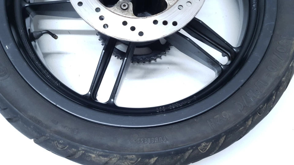 Roue arrière Yamaha TZR 50 2008 Réf : 5WXF53702000