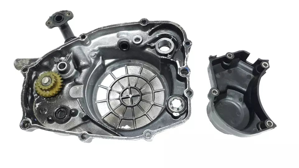 Carter d'embrayage Yamaha DT125LC 1987 n°10 Réf : 34X-15421-00-00