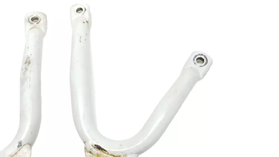 Cales pieds arrière Yamaha DT125LC 1987 n°2 Réf : 34Y-27432-00-33