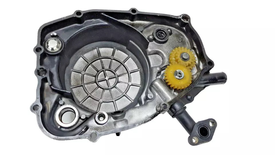 Carter d'embrayage Yamaha DT125LC 1987 n°3 Réf : 34X-15421-00-00