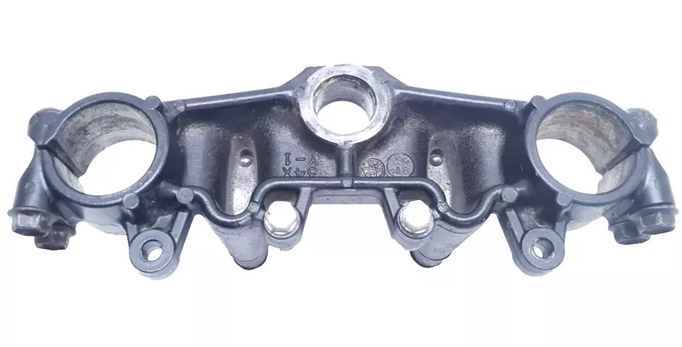 Té de fourche supérieur Yamaha DT80LC 1985 Réf : 34X-23435-00-98