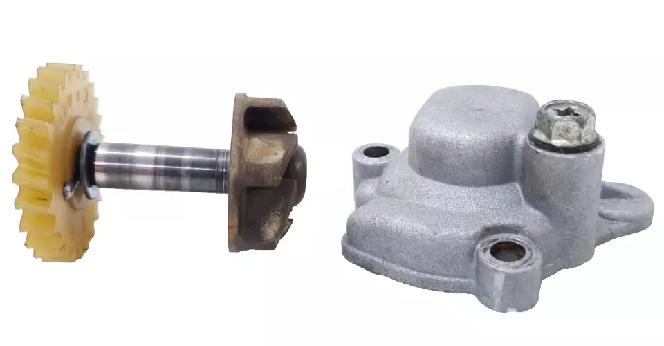 Pompe à eau complète Yamaha DT125LC 1987 n°14 Réf : 10V-12450-00-00