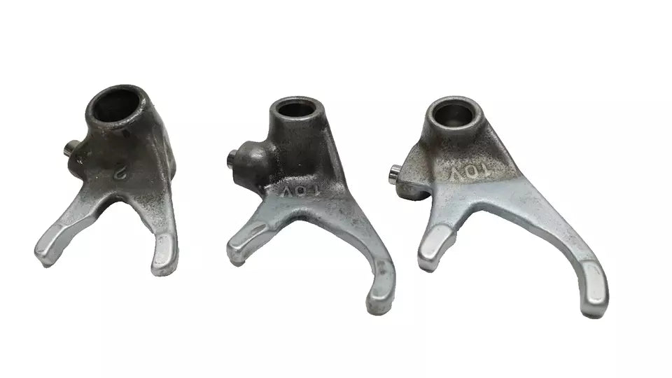 Fourchettes & axes Yamaha DT125LC 1987 n°6 Réf : 10V-18511-00-00