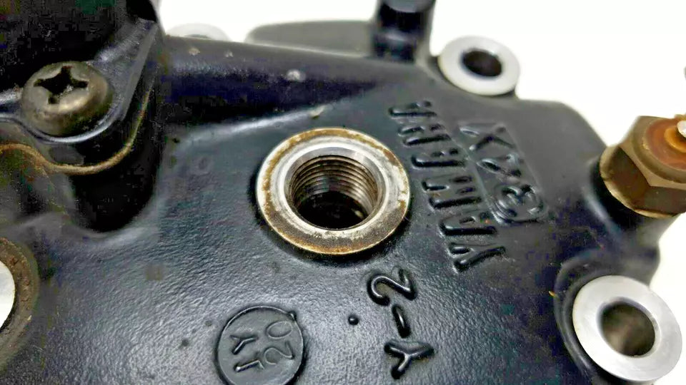 Culasse Yamaha DT125LC 1987 n°5 Réf : 34X-11111-01-00