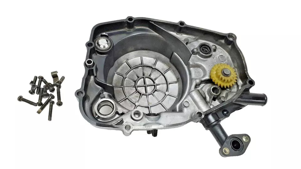 Carter d'embrayage Yamaha DT125LC 1987 n°6 Réf : 34X-15421-00-00