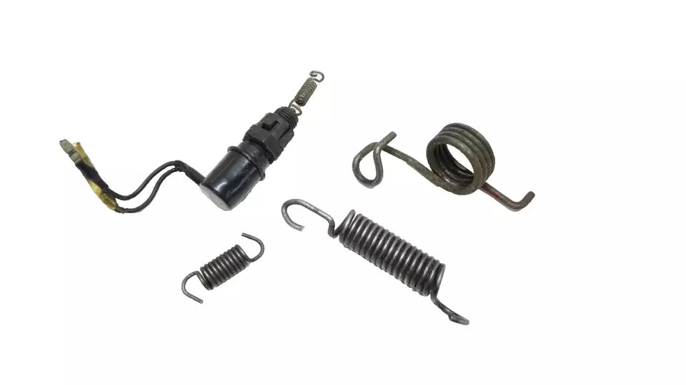 Pédale de frein arrière Yamaha DT125LC 1987 n°12 Réf 34X-27211-00-00
