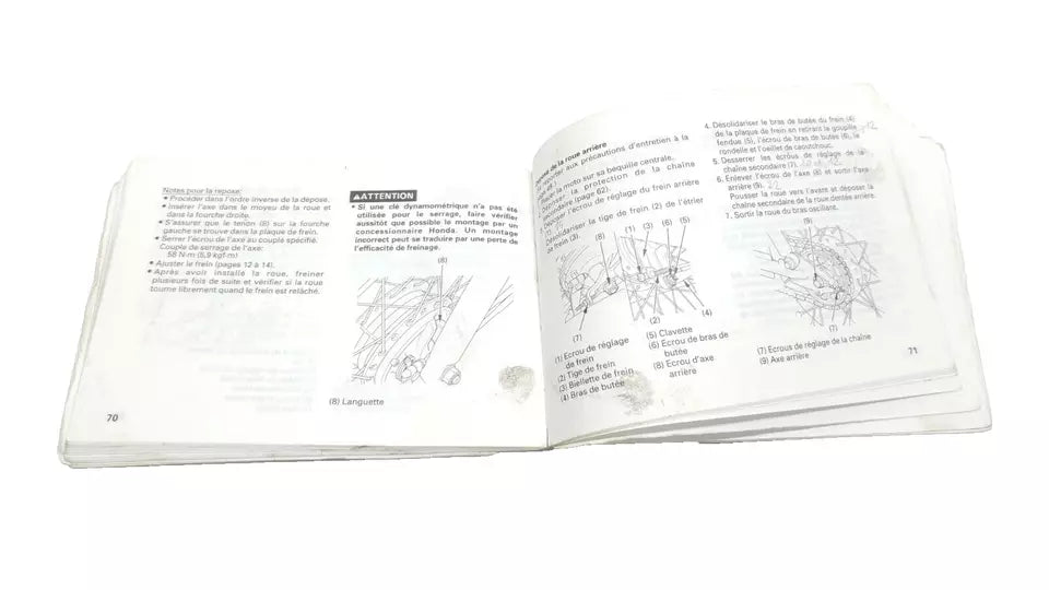 Revue technique Honda CG 125 1998