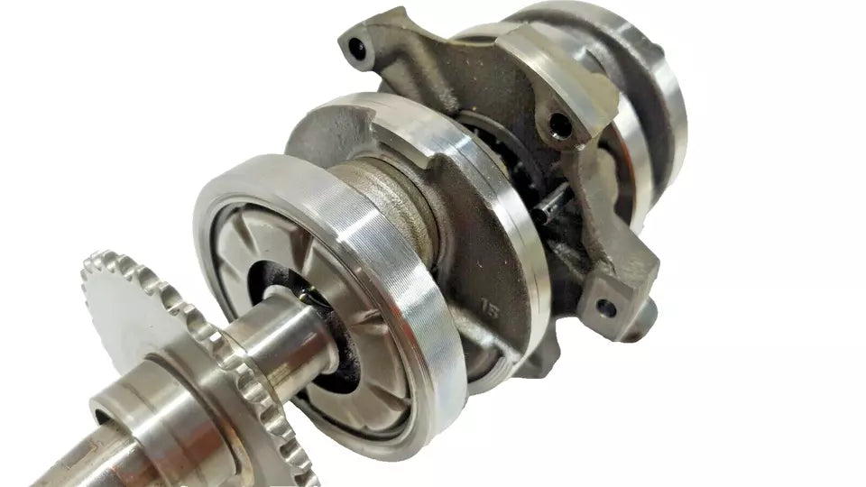 Vilebrequin complet Honda CM 125 T 1978-1981 n°3 Réf : 13000-402-000