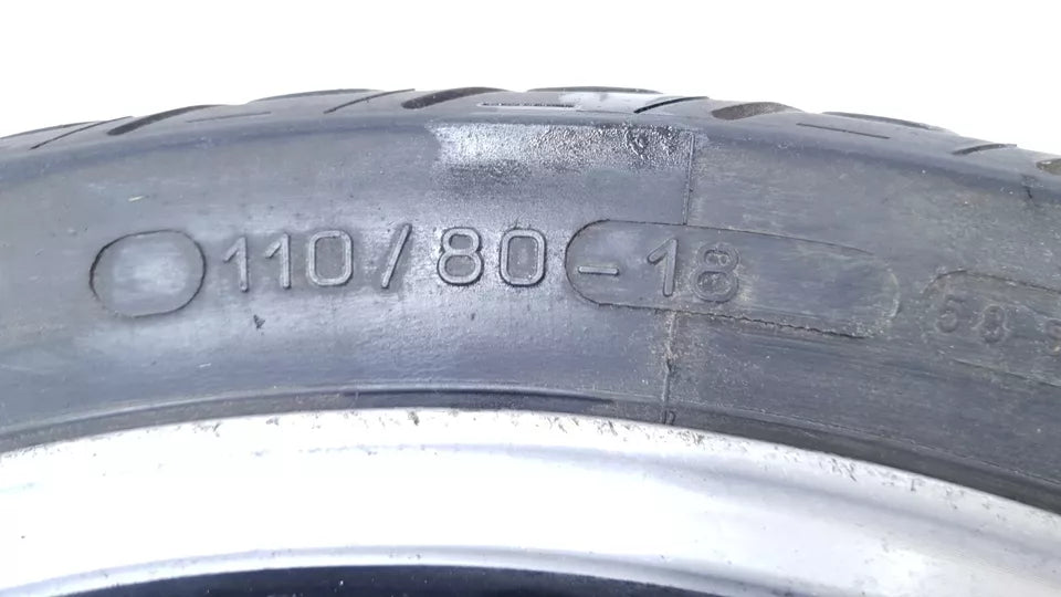 Roue arrière Yamaha RDLC 125 1986 Réf : 2HK-25338-20-BL