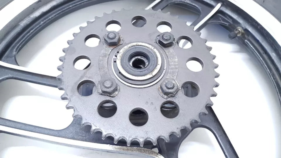 Roue arrière Yamaha RDLC 125 1986 Réf : 2HK-25338-20-BL