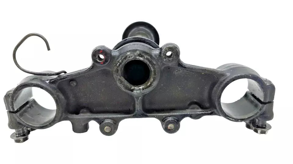 Té de fourche inférieur Yamaha DT125LC 1987 n°3 Réf : 53V-23340-00-90