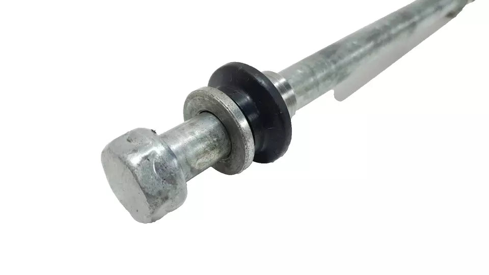Axe de roue avant Yamaha DT125LC 1987 n°9 Réf 34X-25181-00-00