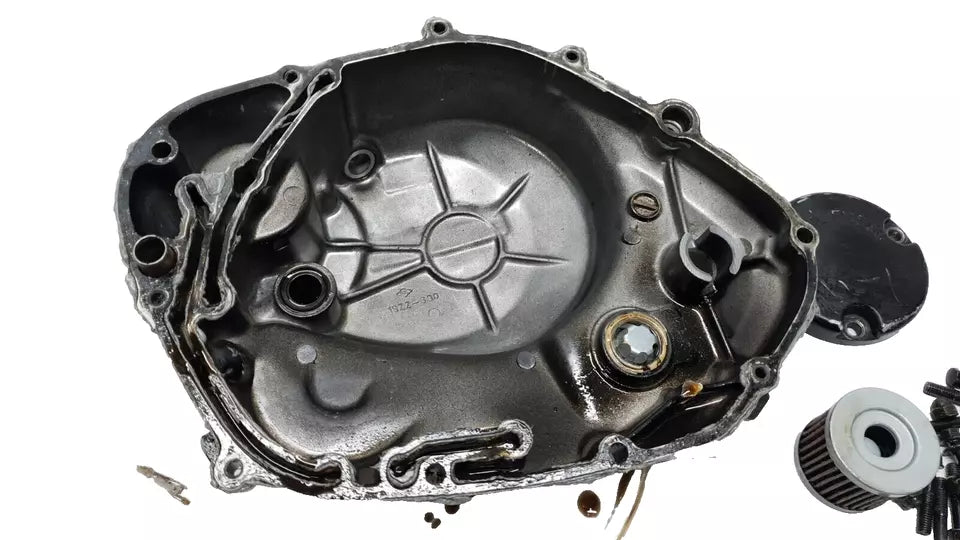 Carter droit d'embrayage Suzuki 125 DR 1985 n°2 Réf: 11340-42A00-000