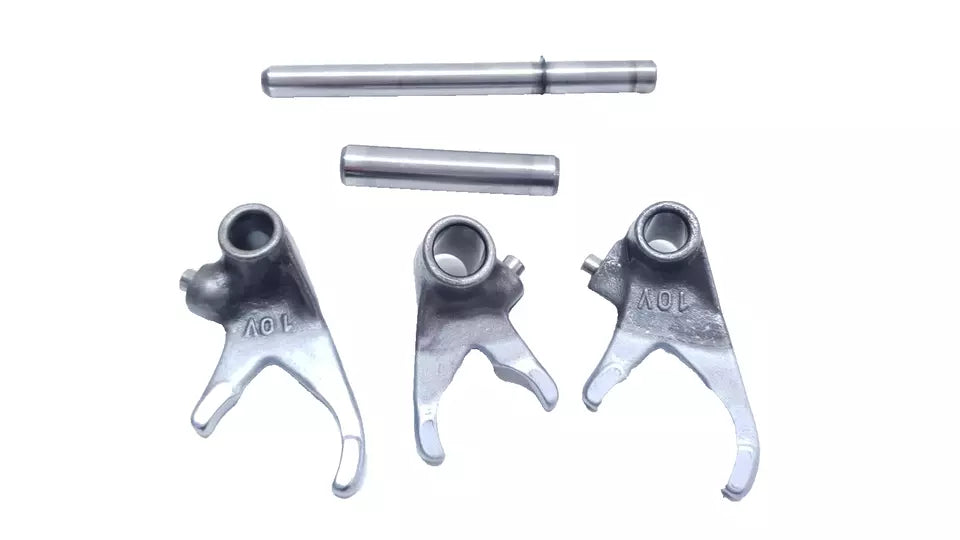 Fourchettes de boite de vitesse Yamaha DT125LC 1987 n°20 Réf : 10V-18511-00-00
