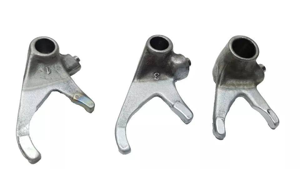 Fourchettes & axes de boite de vitesse Yamaha DT125LC 1982 10V