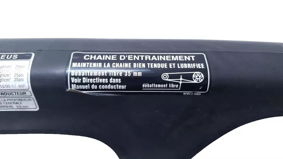 Carter de chaîne Honda CLR 125 CityFly 2000 Réf : 40510-KFT-620