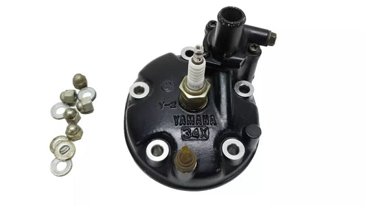 Culasse Yamaha DT125LC 1987 n°5 Réf : 34X-11111-01-00