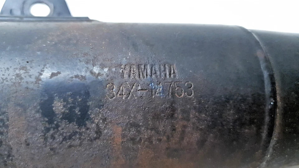 Silencieux d'échappement Yamaha DT125LC 1987 n°21 Réf : 34X147530000