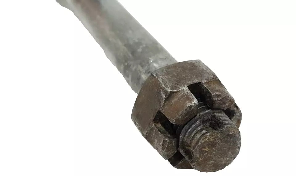Axe de roue arrière Yamaha DT125LC 1987 n°6 Réf 37F-25381-00-00