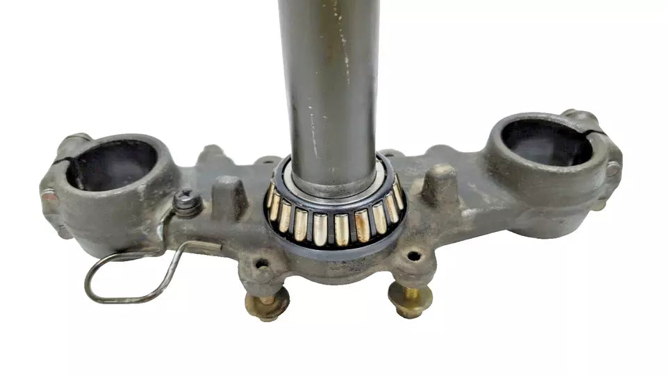 Té de fourche inférieur Yamaha DT125LC 1987 n°5 Réf : 53V-23340-00-90
