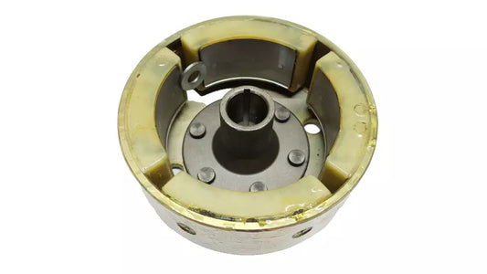Rotor d'allumage Yamaha DT125LC 1986 n°3 Réf : 34X-85550-M0-00