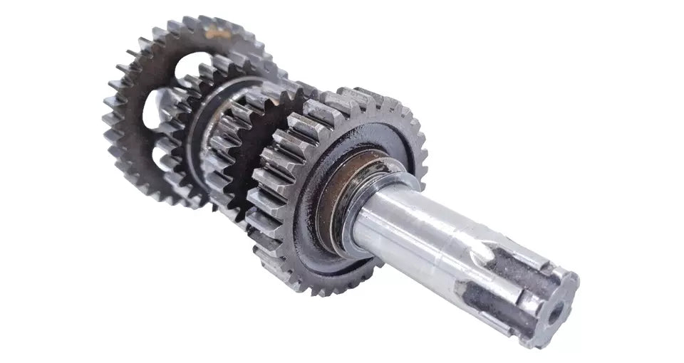 Arbre secondaire de boite de vitesse Honda CM 125 T 1978 n°4 Réf : 23221-402-010