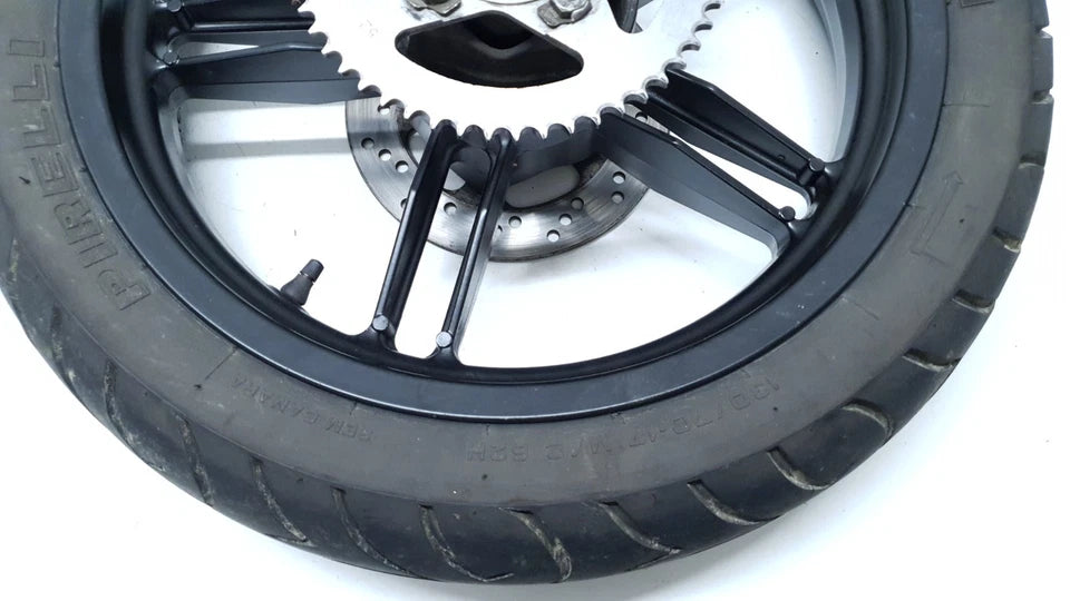Roue arrière Yamaha TZR 50 2008 n°4 Réf : 5WXF53702000