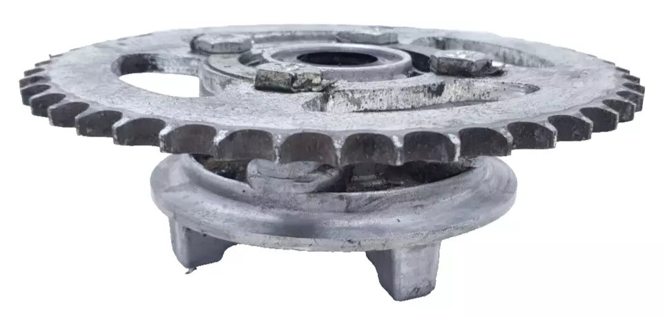 Moyeu & couronne de roue arrière Yamaha YBR 125 2006 n°2 Réf : 5VL-F5366-00-00