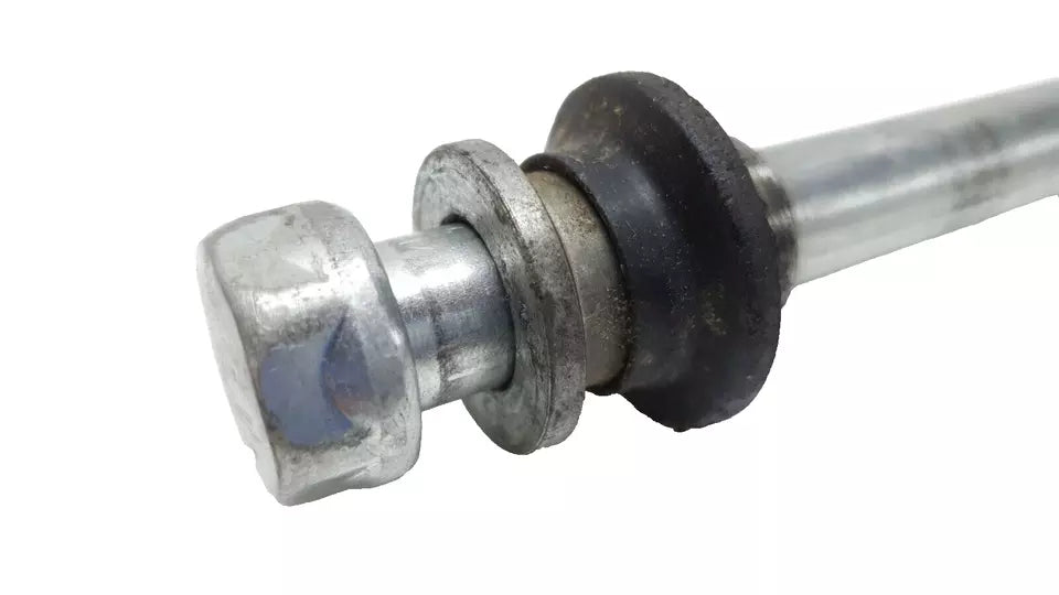 Axe de roue avant Yamaha DT125LC 1987 n°5 Réf : 34X-25181-00-00