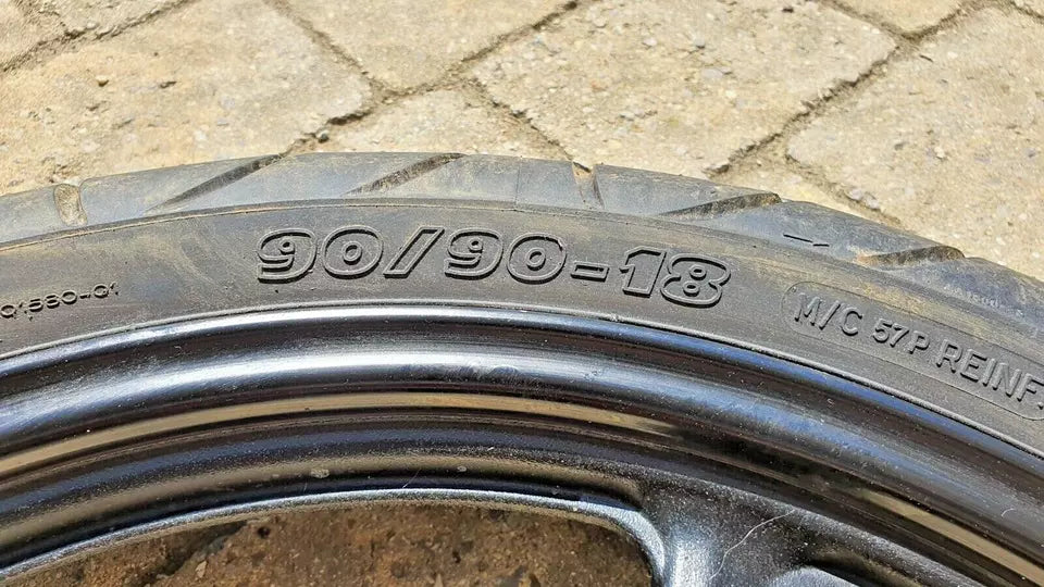 Roue arrière Yamaha YBR 125 2007 Réf : 3D9-F5338-00-33