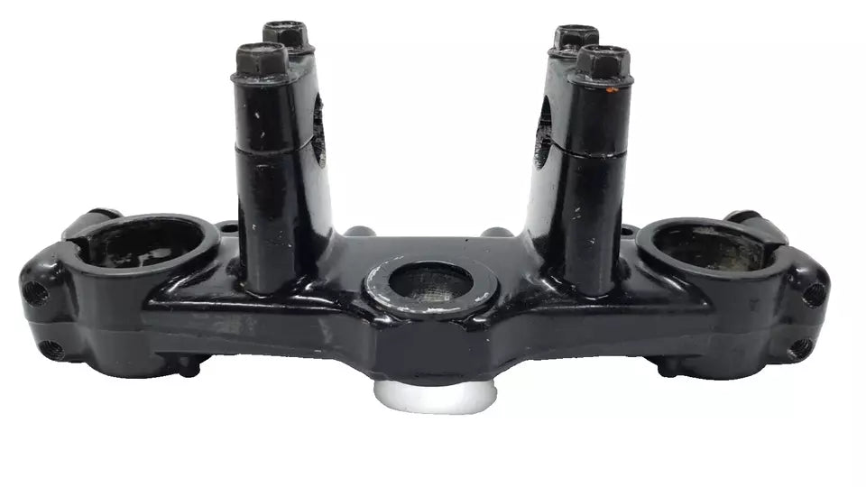 Té de fourche supérieur Yamaha DT125LC 1987 n°3 Réf : 34X-23435-00-98