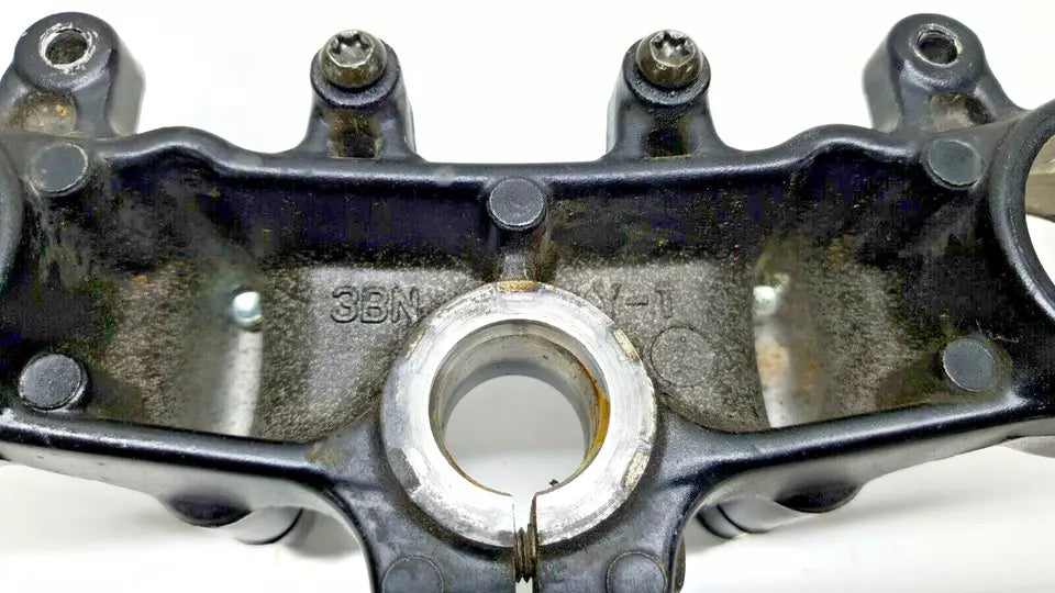 Té de fourche supérieur Yamaha DT125R 1990 Réf : 3NC-F3435-00-00