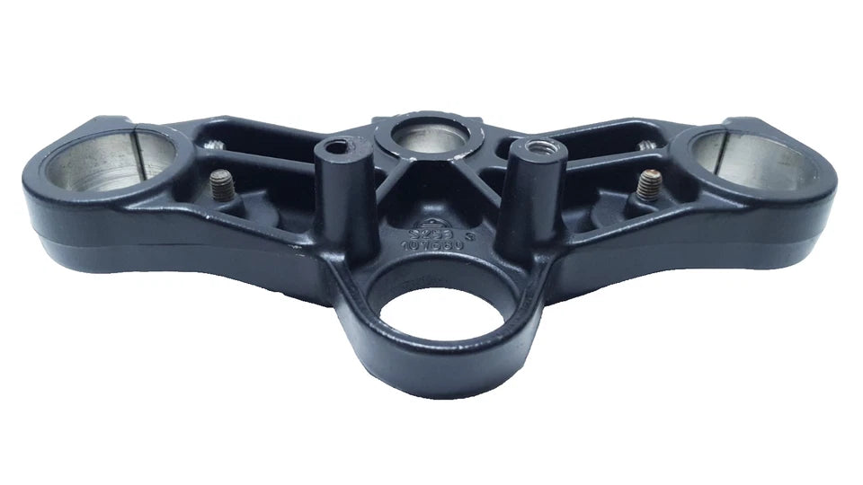 Té de fourche supérieur 1-2 Yamaha TZR 50 2008 n°4 Réf : 5WXF34351098