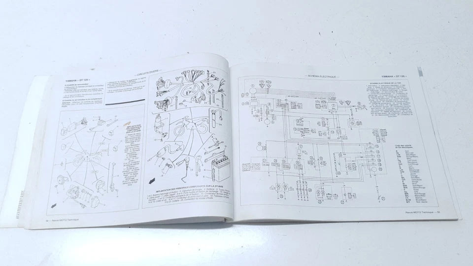 Revue technique Yamaha TDR 125 1990