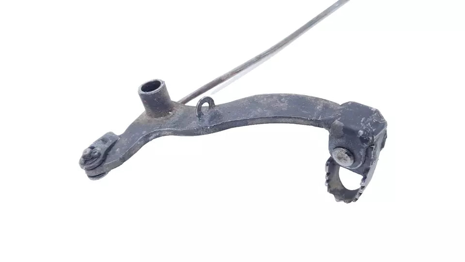 Pédale de frein arrière Yamaha DT125LC 1987 n°15 Réf : 34X-27211-00-00