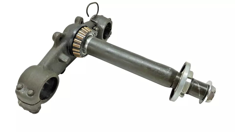 Té fourche inférieur Yamaha DT125LC 1986 n°2 Réf : 53V-23340-00-90