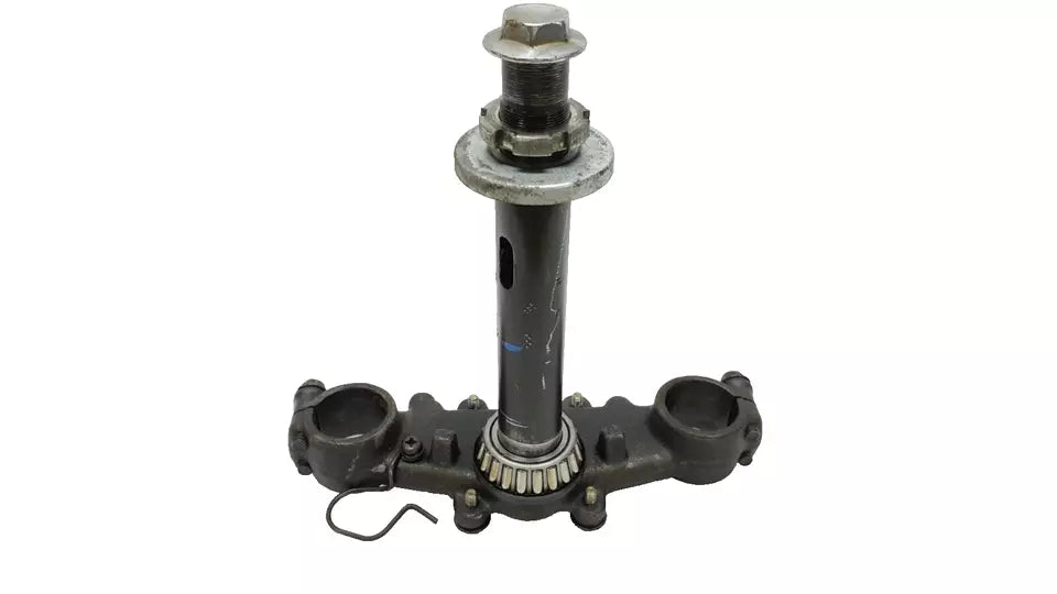 Té de fourche inférieur Yamaha DT125LC 1987 n°6 Réf : 53V-23340-00-90