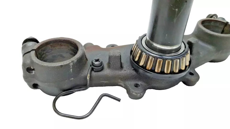 Té de fourche inférieur Yamaha DT125LC 1987 n°2 Réf : 53V-23340-00-90