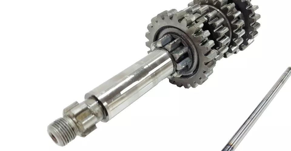 Arbre primaire Yamaha DT125LC 1987 n°9 Réf : 34X-17411-00-00