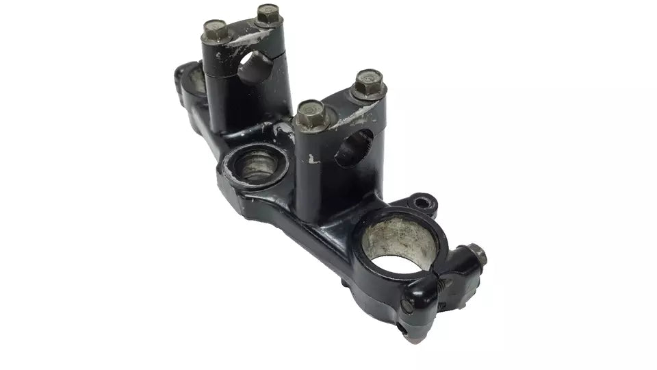 Té de fourche supérieur Yamaha DT125LC 1987 n°9 Réf : 34X-23435-00-98