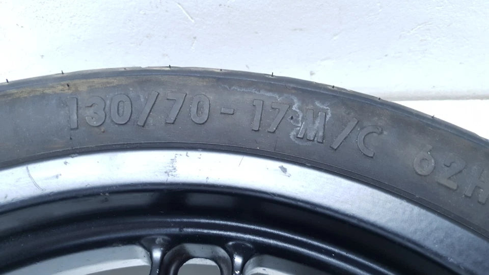 Roue arrière Yamaha TZR 50 2008 Réf : 5WXF53702000