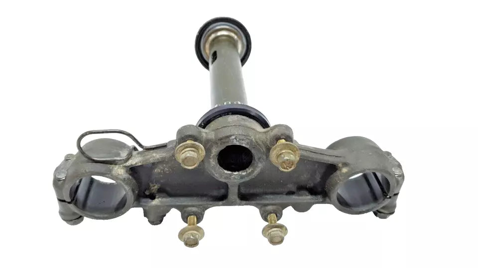 Té de fourche inférieur Yamaha DT125LC 1987 n°5 Réf : 53V-23340-00-90