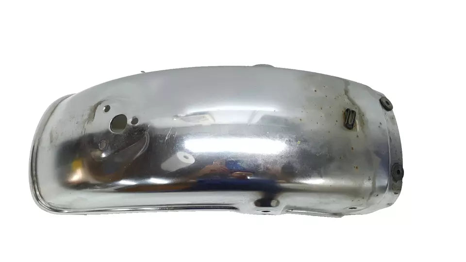 Garde boue arrière chrome Suzuki GN 125 2001 Réf : 63110-38313-000