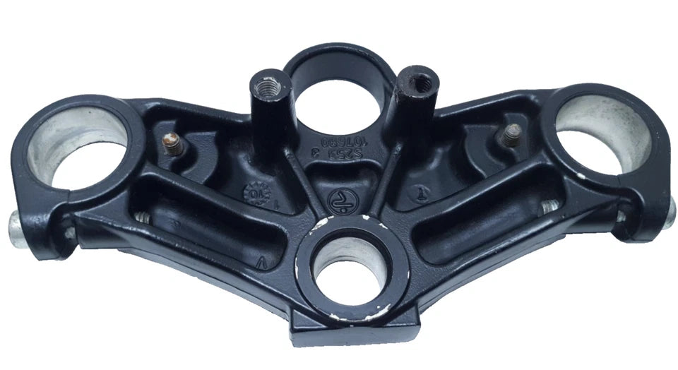 Té de fourche supérieur 1-2 Yamaha TZR 50 2008 n°4 Réf : 5WXF34351098