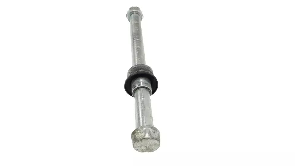 Axe de roue avant Yamaha DT125LC 1987 n°6 Réf 34X-25181-00-00