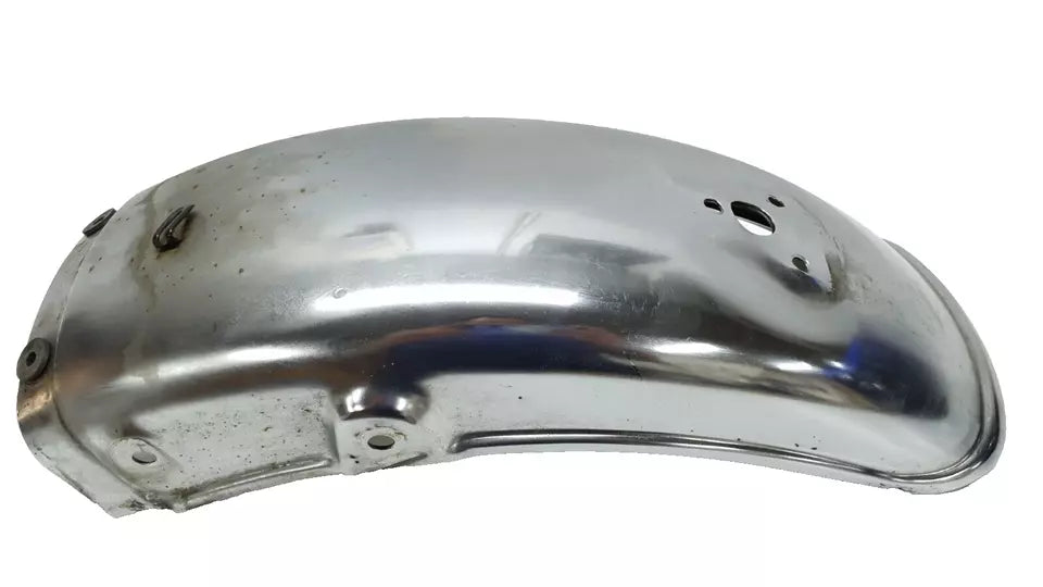 Garde boue arrière chrome Suzuki GN 125 2001 Réf : 63110-38313-000