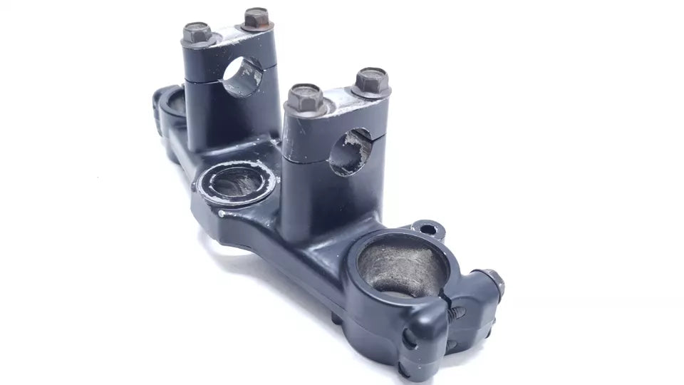 Té de fourche supérieur Yamaha DT125LC 1987 n°16 Réf : 34X-23435-00-98