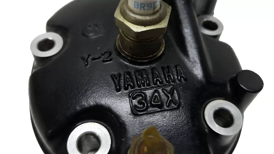Culasse Yamaha DT125LC 1987 n°5 Réf : 34X-11111-01-00