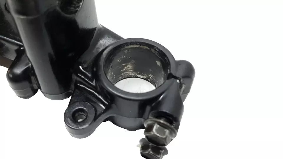 Té de fourche supérieur Yamaha DT125LC 1987 n°3 Réf : 34X-23435-00-98